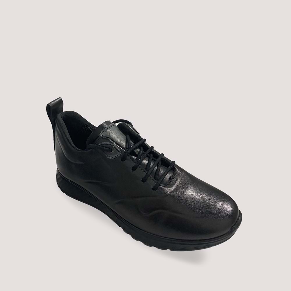 Mammamia 6355 Kadın Günlük Casual Deri Ayakkabı 36 SİYAH