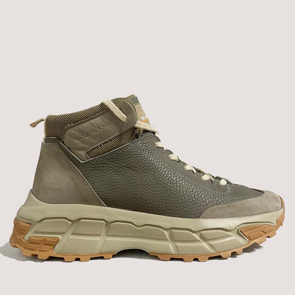 Scootland 18150 Casual Erkek Deri Bot 40 BEJ
