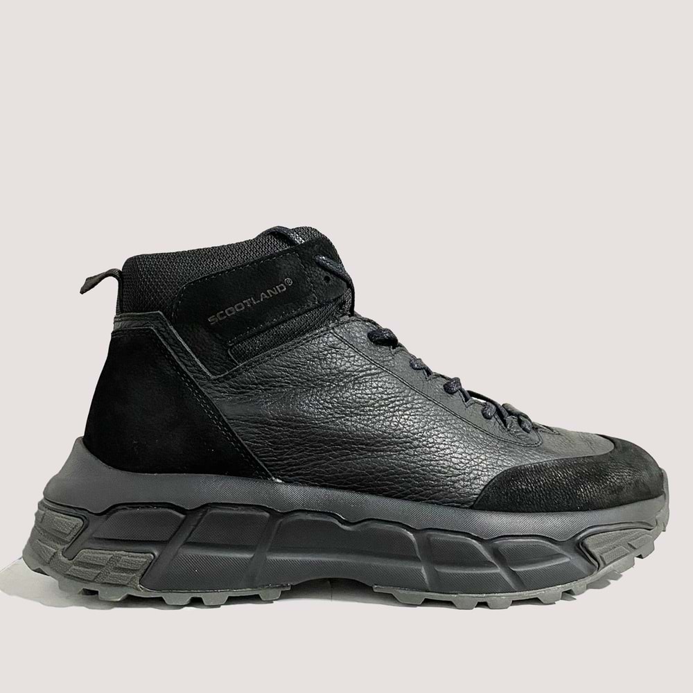 Scootland 18150 Casual Erkek Deri Bot 40 SİYAH