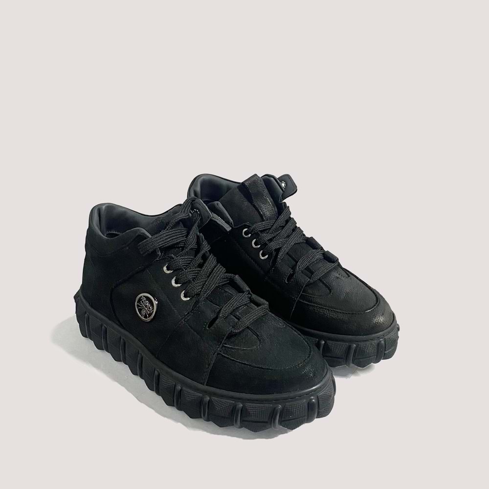 Erkek Deri Casual Ayakkabı 18469 41 SİYAH