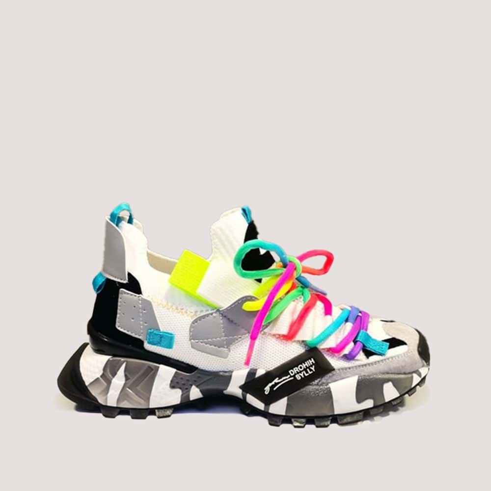 Guja 23K422 Kadın Casual Sneaker Spor Ayakkabı 36 BEYAZ