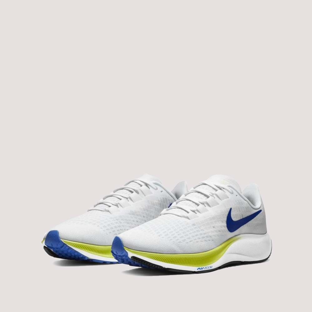 Nike Air Zoom Pegasus 37 Erkek Koşu Ayakkabısı 44 BEYAZ-SARI