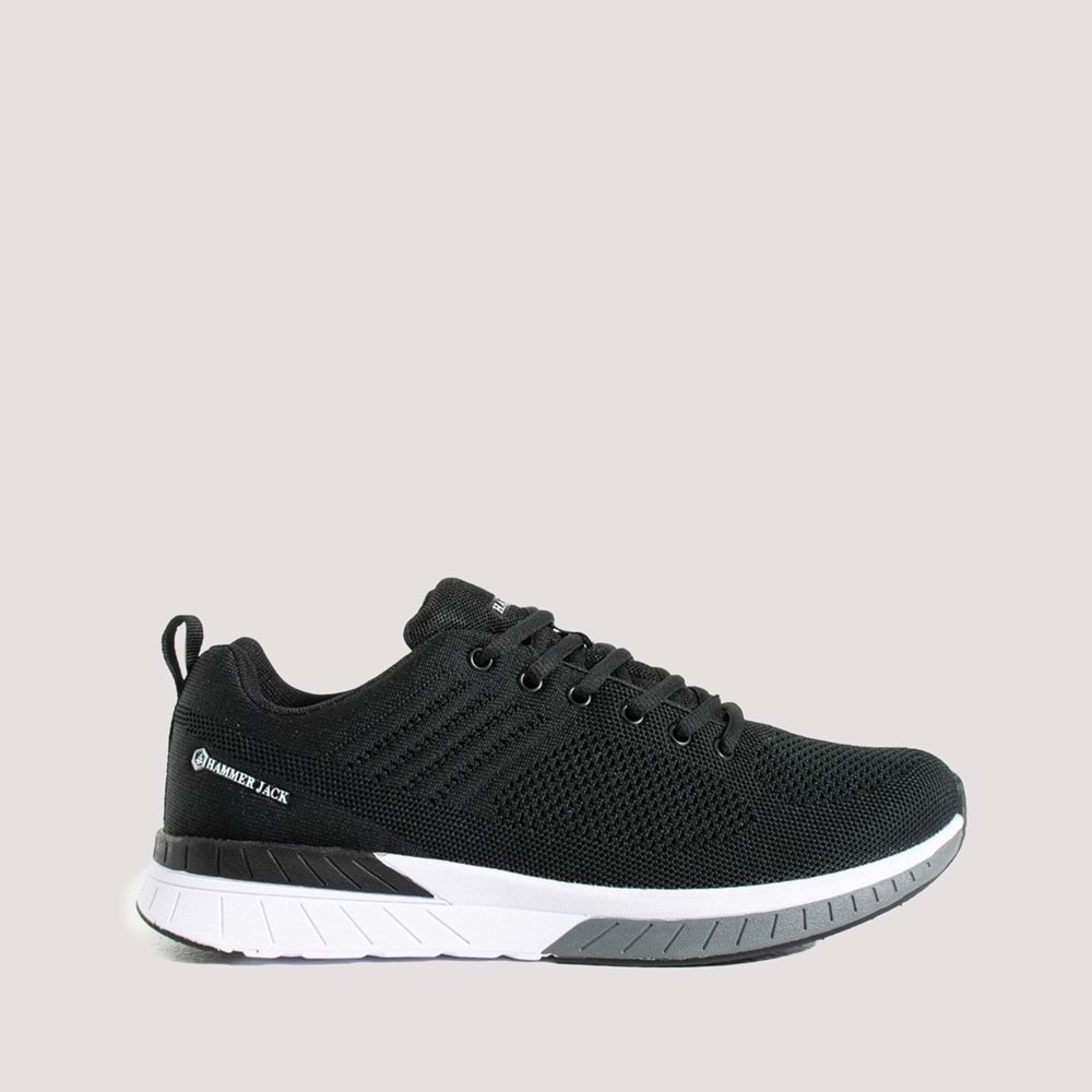 Hammerjack Manaus Erkek Spor Ayakkabı - Siyah-Beyaz - 43