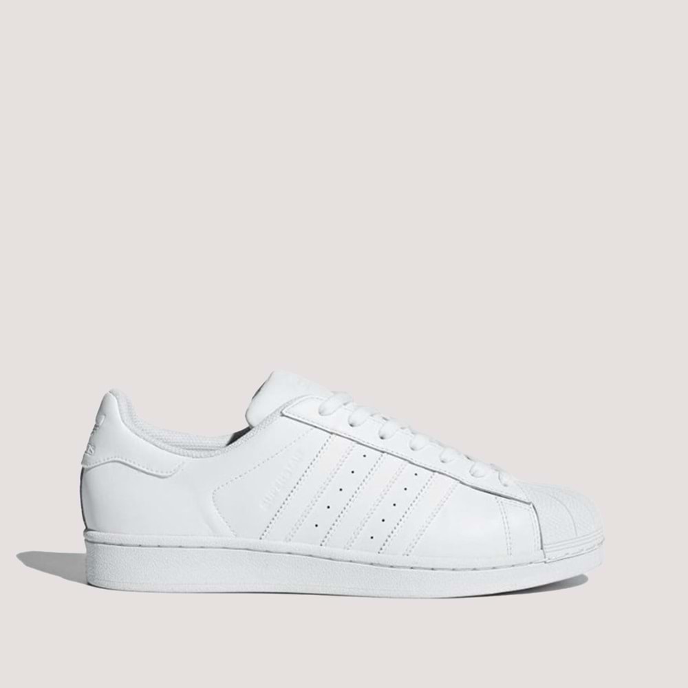 Adidas Süperstar B27136 Erkek Beyaz Spor Ayakkabı 42 BEYAZ