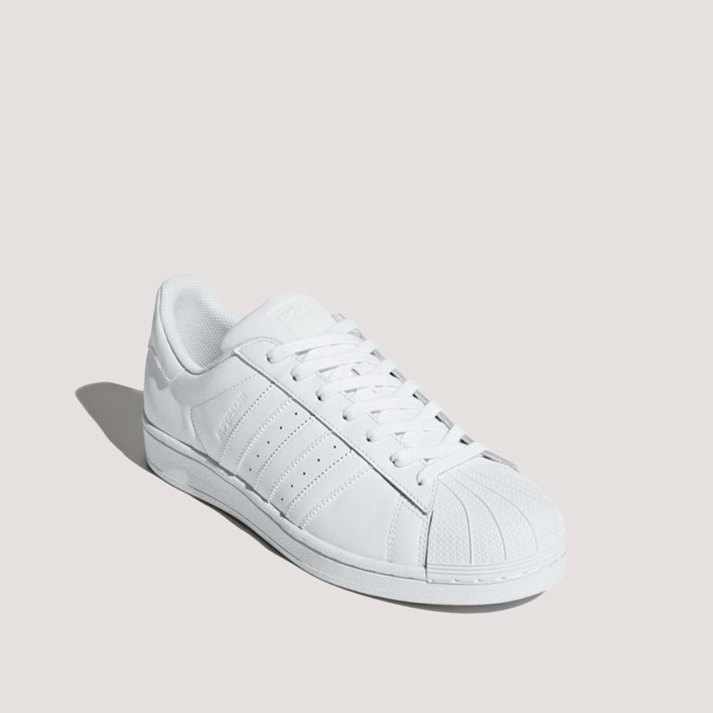 Adidas Süperstar B27136 Erkek Beyaz Spor Ayakkabı 42 BEYAZ