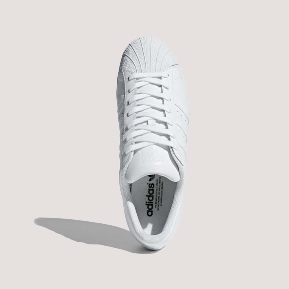 Adidas Süperstar B27136 Erkek Beyaz Spor Ayakkabı 42 BEYAZ