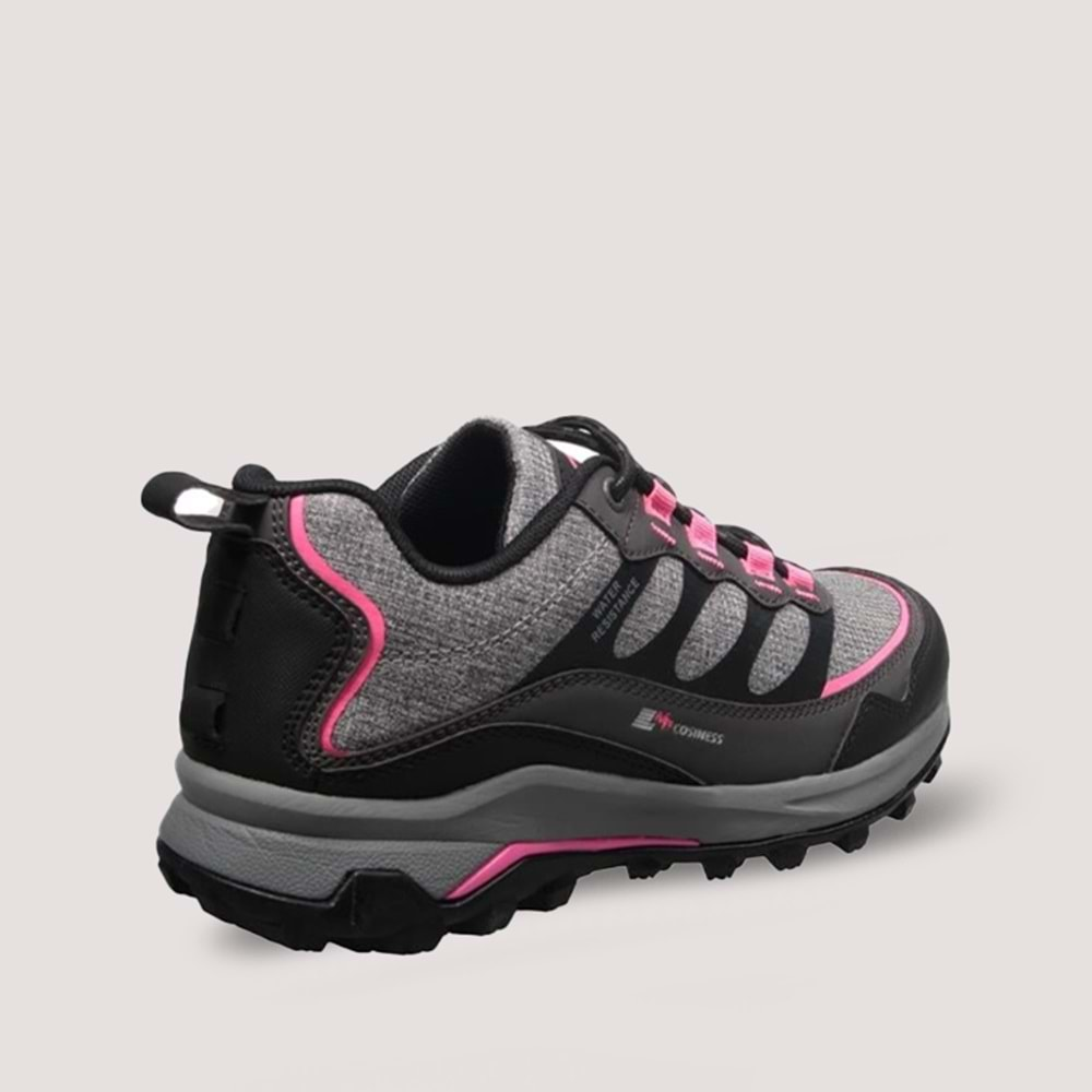 1214 Kadın Outdoor Trekking Spor Ayakkabı 39 GRİ-PEMBE