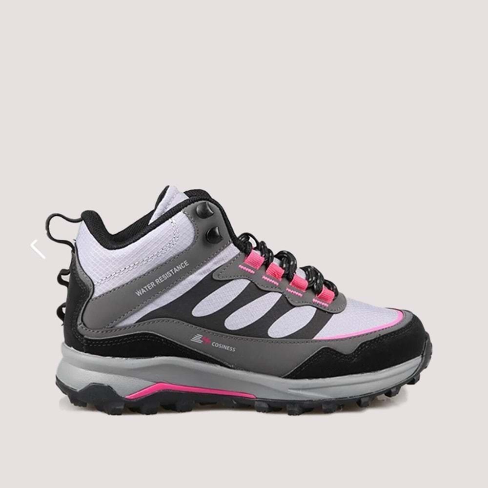 1213 Unisex Trekking Bot 38 GRİ-PEMBE