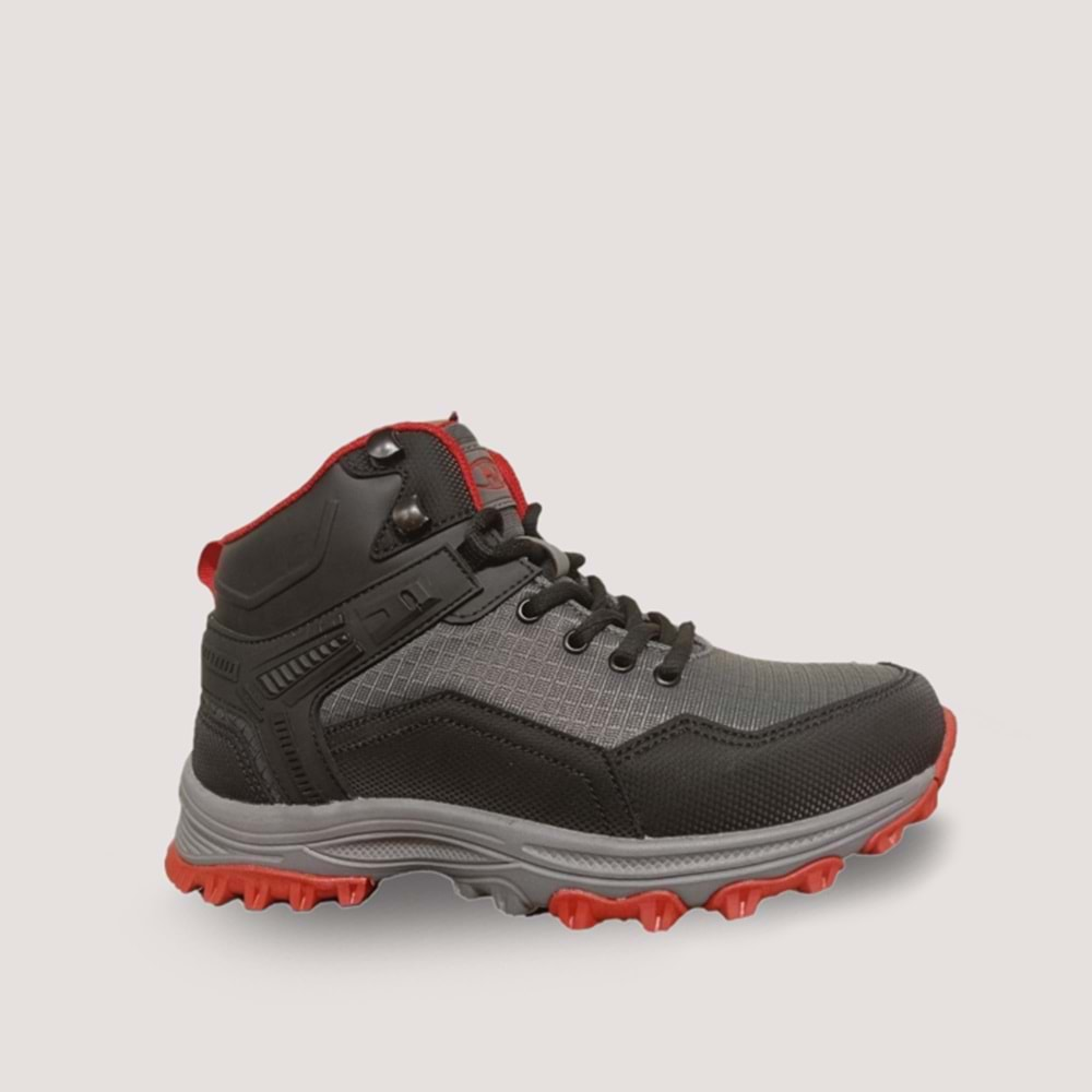 1303 Unisex Trekking Bot 38 SİYAH-KIRMIZI