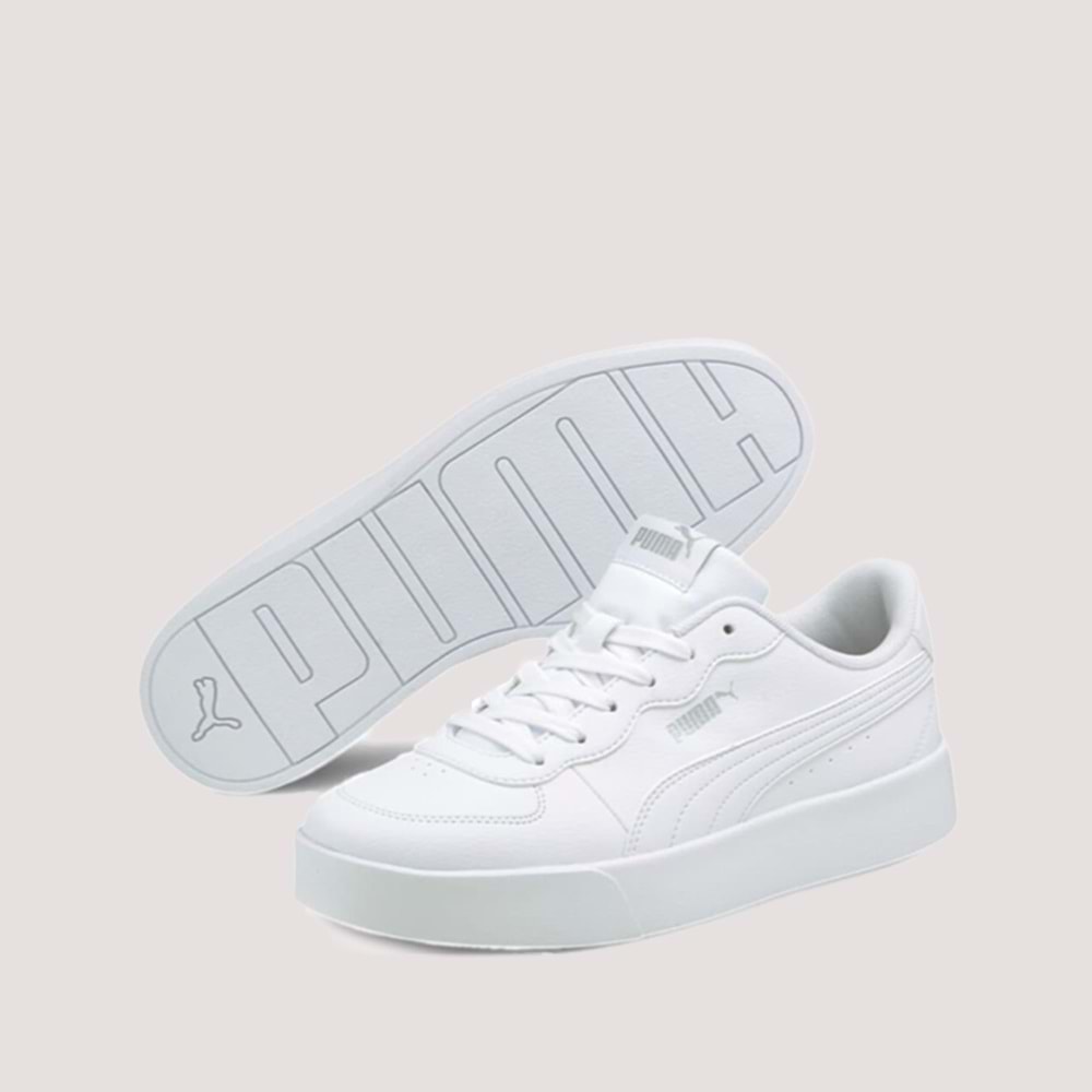 Puma Skye Clean Unisex Spor Ayakkabı - Beyaz - 38