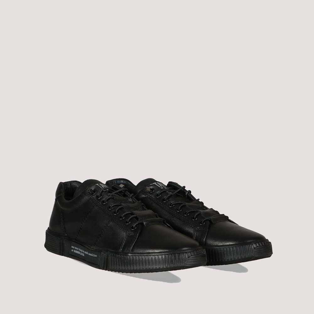Hammer Jack Basel Erkek Casual Ayakkabı - Siyah-Siyah - 45
