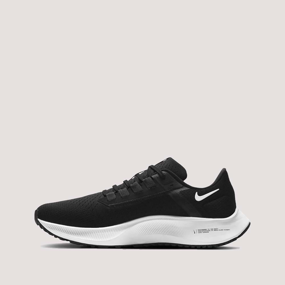 Nike Air Zoom Pegasus 38 Erkek Koşu Ayakkabısı - Siyah-Beyaz - 40