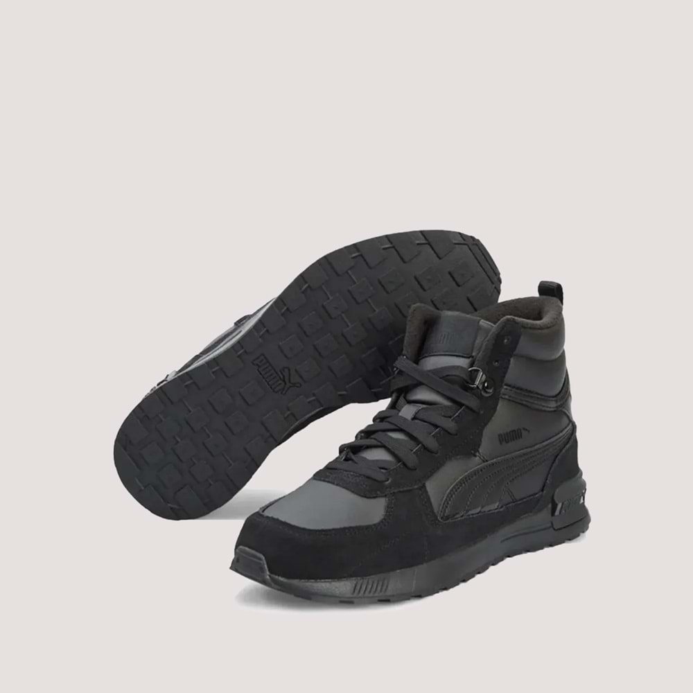 Puma Graviton Mid Erkek Spor Ayakkabı - Siyah - 42,5