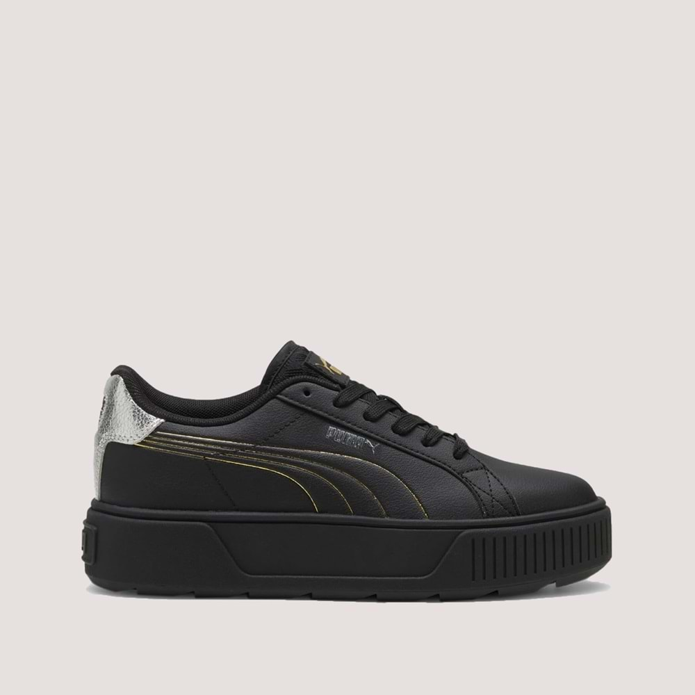 Puma Karmen Metallic Shine Kadın Sneaker - Siyah - 37,5