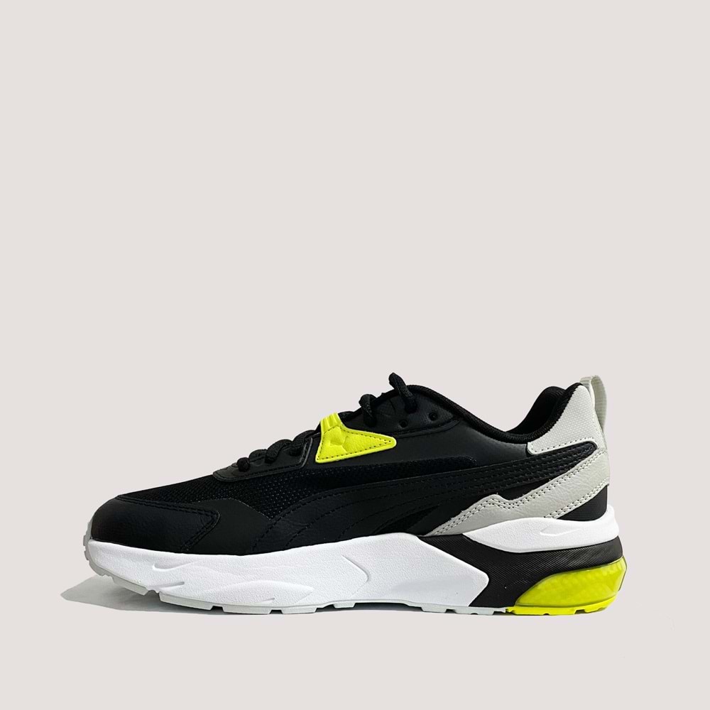 Puma Visk2 Better Erkek Spor Ayakkabı - Siyah-Sarı - 40
