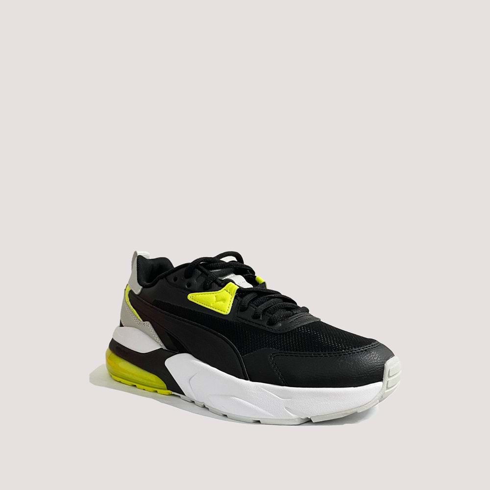 Puma Visk2 Better Erkek Spor Ayakkabı - Siyah-Sarı - 44