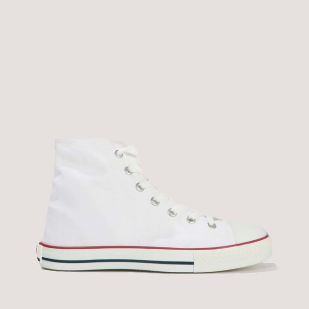 Hammer Jack Petro Bilekli Erkek Keten Ayakkabı - Beyaz - 41