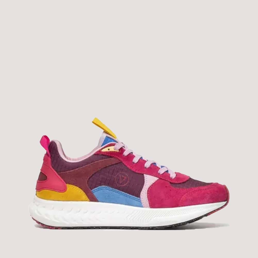 Vaneda 1294 V-Mich Kadın Sneakers Multicolor - Fuşya-Lila - 37