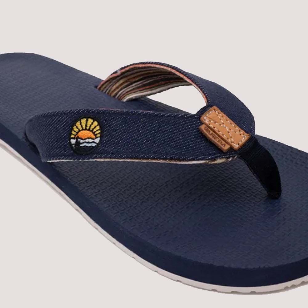 Vaneda 5515 Slippers Parmak Arası Unisex Terlik - Lacivert - 43