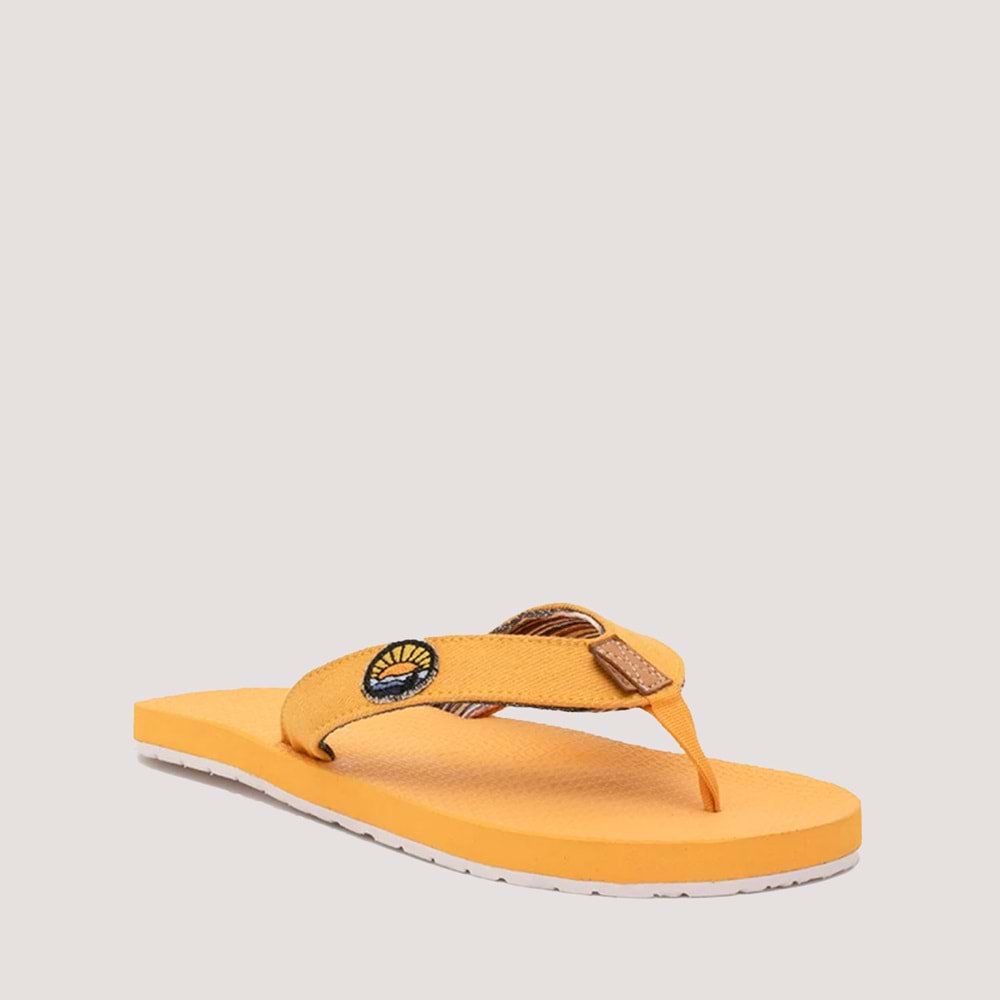 Vaneda 5515 Slippers Parmak Arası Terlik - Hardal - 40