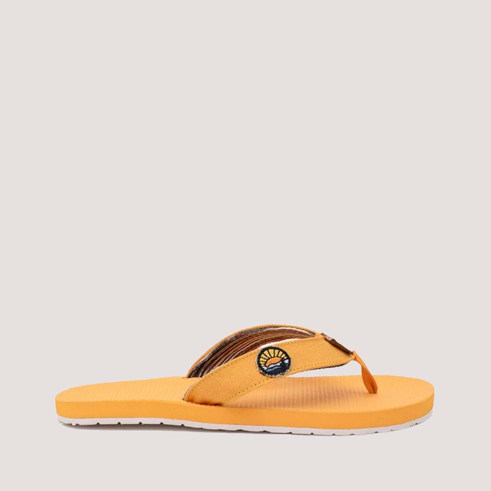 Vaneda 5515 Slippers Parmak Arası Terlik - Hardal - 41