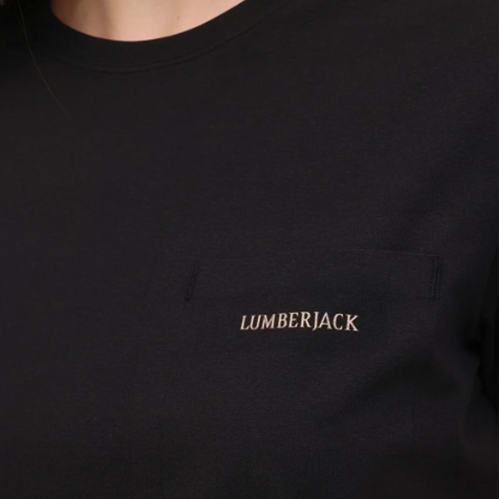 Lumberjack WL Darla Kadın Tshirt - Siyah - S