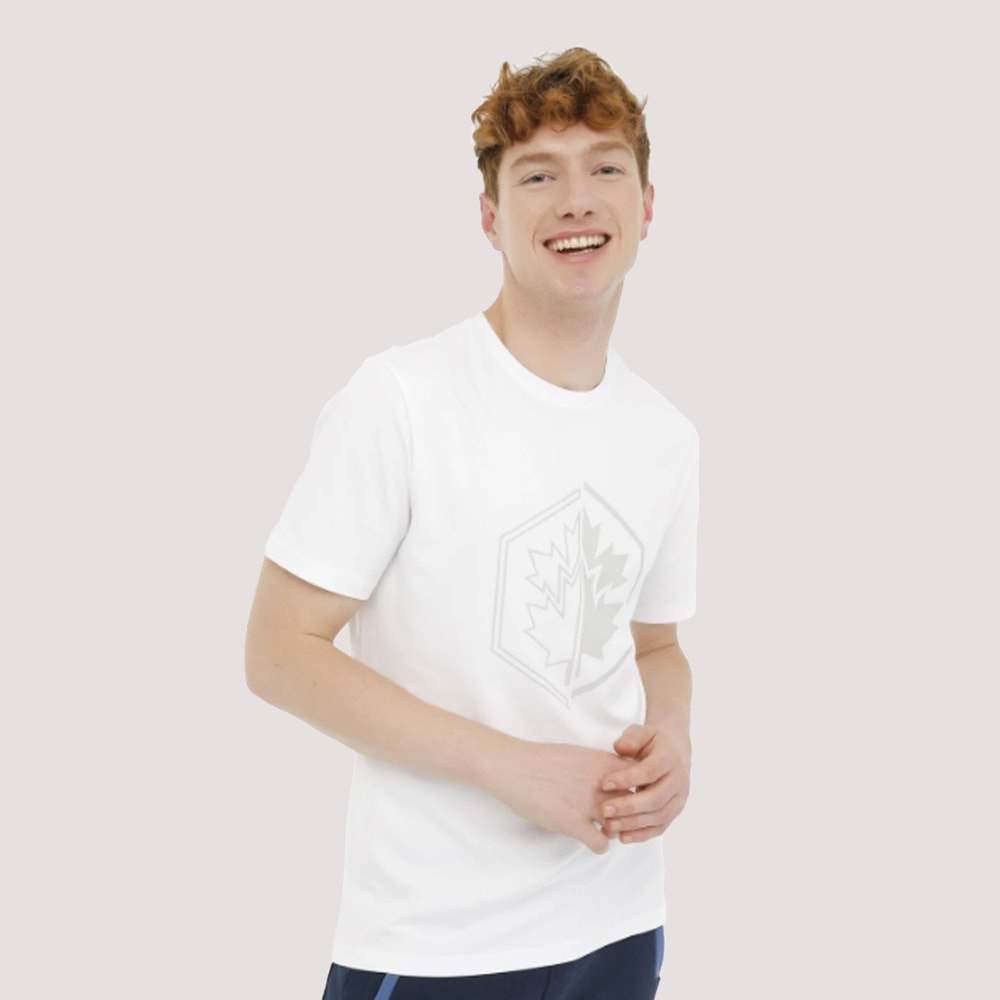 Lumberjack Sierene Erkek Tshirt - Beyaz - XXL
