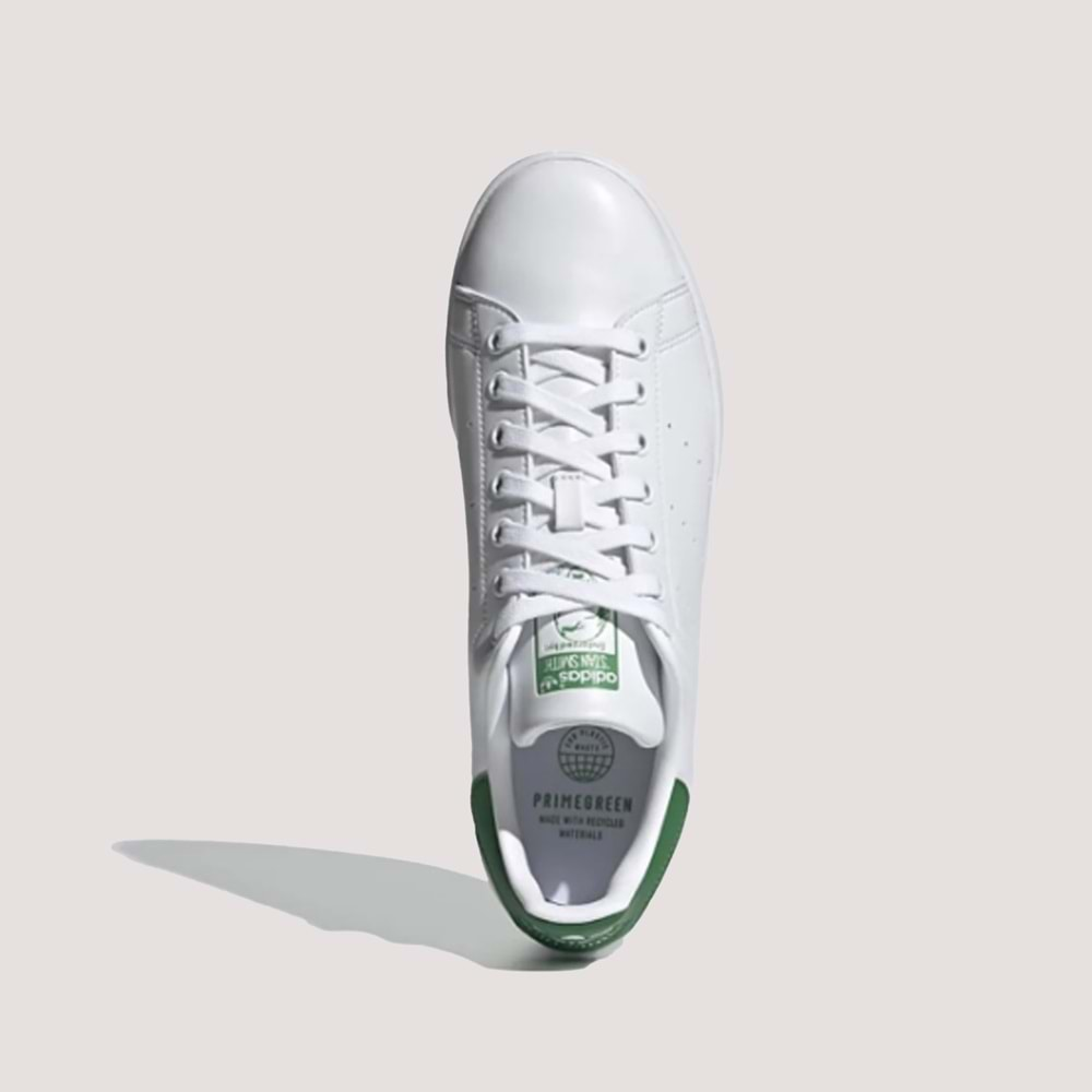 Adidas Stan Smith FX5502 Erkek Ayakkabı - Beyaz-Yeşil - 41