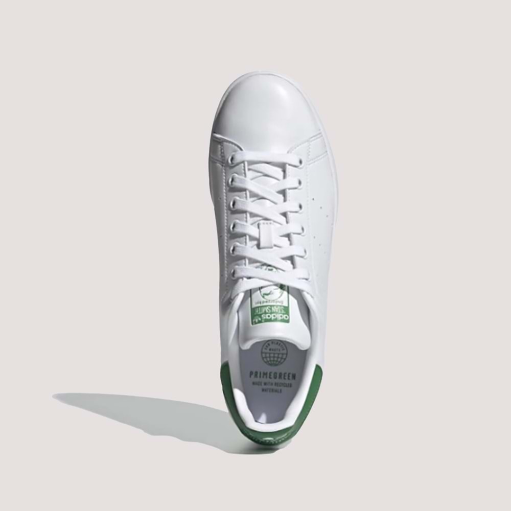 Adidas Stan Smith FX5502 Erkek Ayakkabı - Beyaz-Yeşil - 42