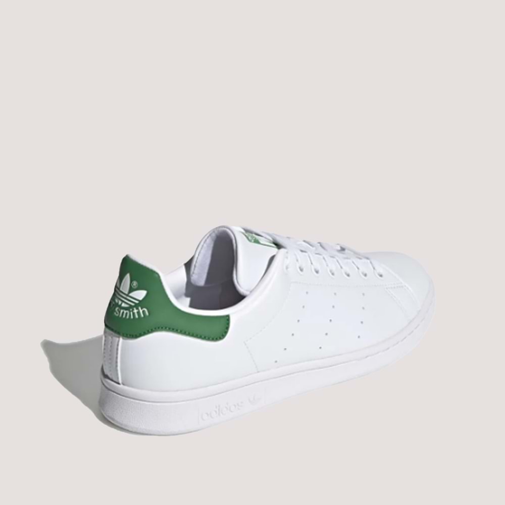 Adidas Stan Smith FX5502 Erkek Ayakkabı - Beyaz-Yeşil - 42