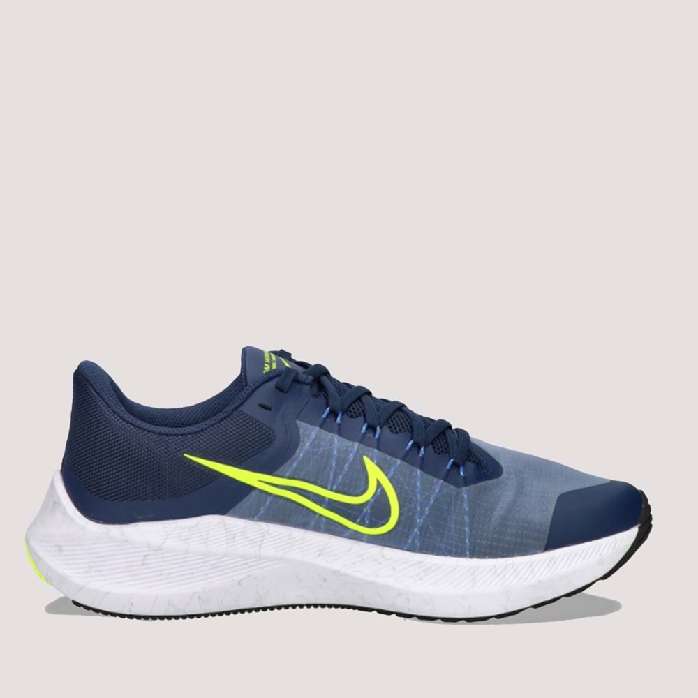 Nike Air Zoom CW3416 401 Erkek Spor Ayakkabı - Gri-Laci-Yeşil - 45