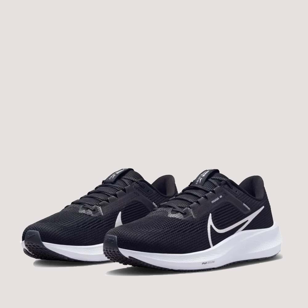Nike Air Zoom Pegasus CW8655.001 Erkek Spor Ayakkabı - Siyah-Beyaz - 43