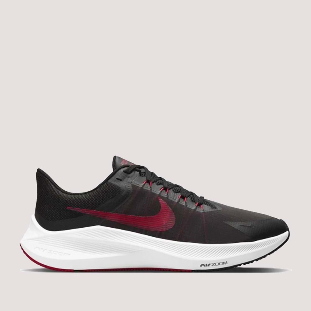 Nike Air Zoom CW3419.617 Erkek Spor Ayakkabı - Siyah-Kırmızı - 41