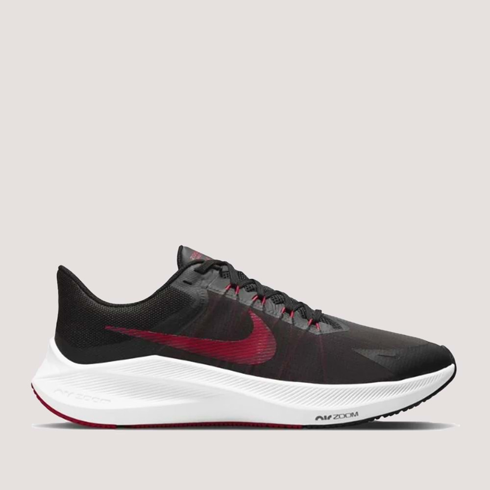 Nike Air Zoom CW3419.617 Erkek Spor Ayakkabı - Siyah-Kırmızı - 42