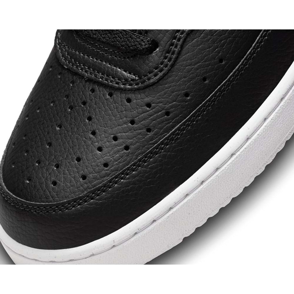 Nike Court Vision LO NN 2987.001 Erkek Günlük Ayakkabı - Siyah-Beyaz - 41