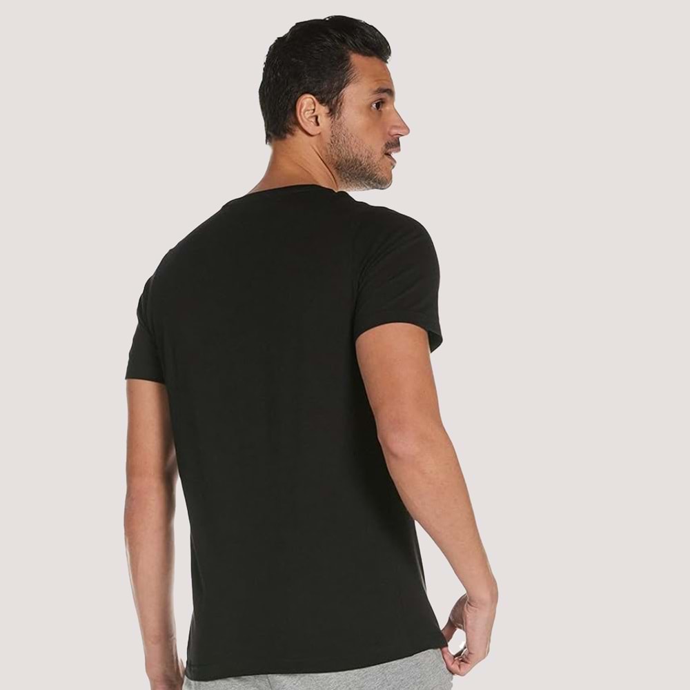 Ess Logo Tee Erkek Tshirt - Siyah - M