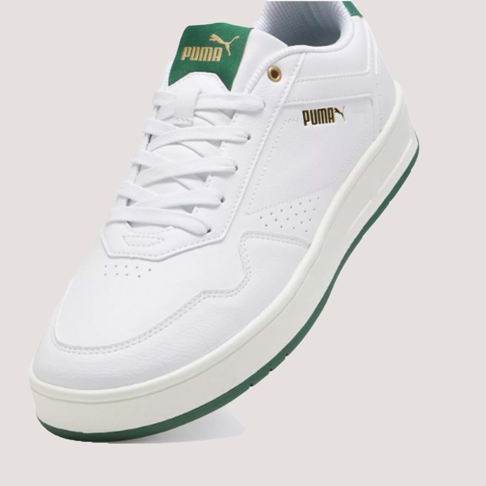 Court Classic Unisex Spor Ayakkabı 39501803 - Beyaz-Yeşil - 37,5