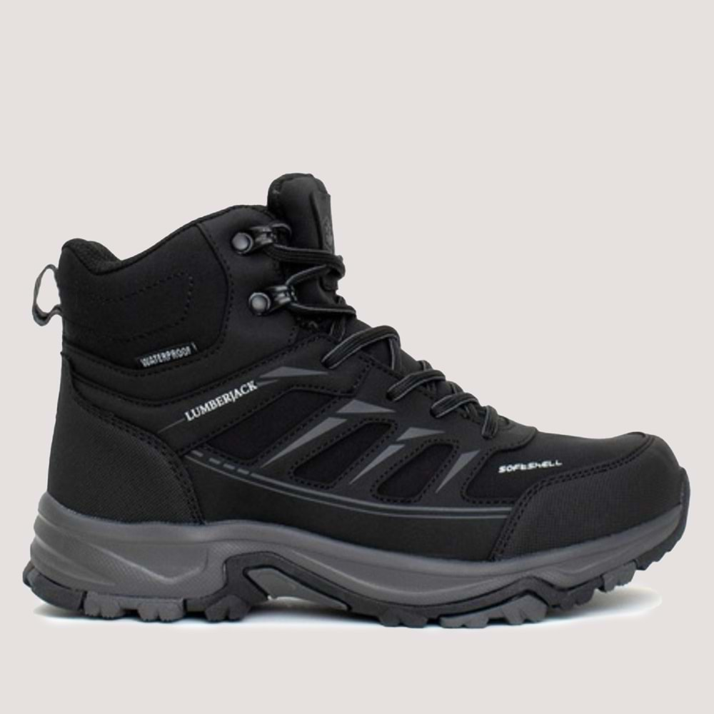 4W Alin Hi 4PR Unisex Waterproof Trekking Bot - Siyah - 38