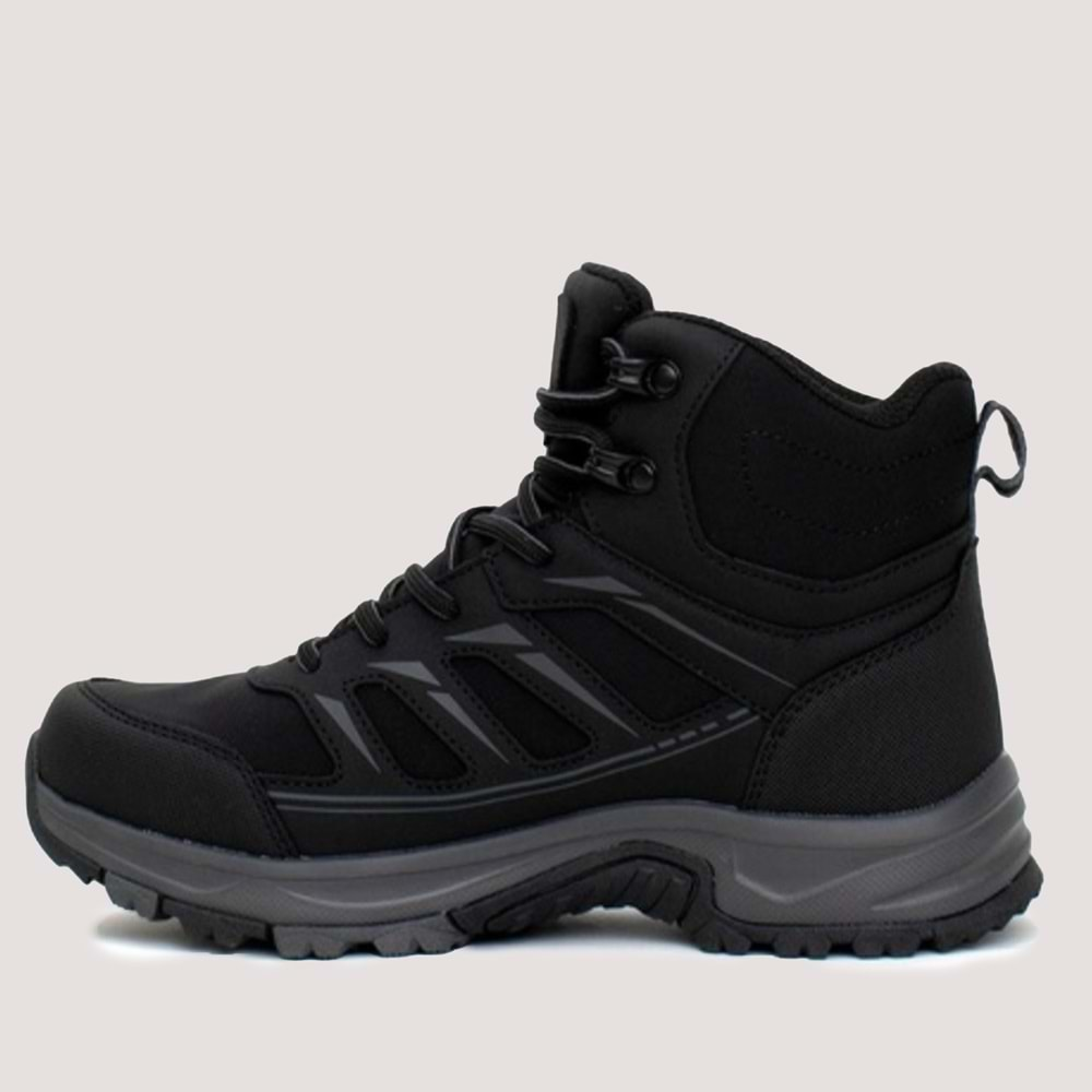 4W Alin Hi 4PR Unisex Waterproof Trekking Bot - Siyah - 38