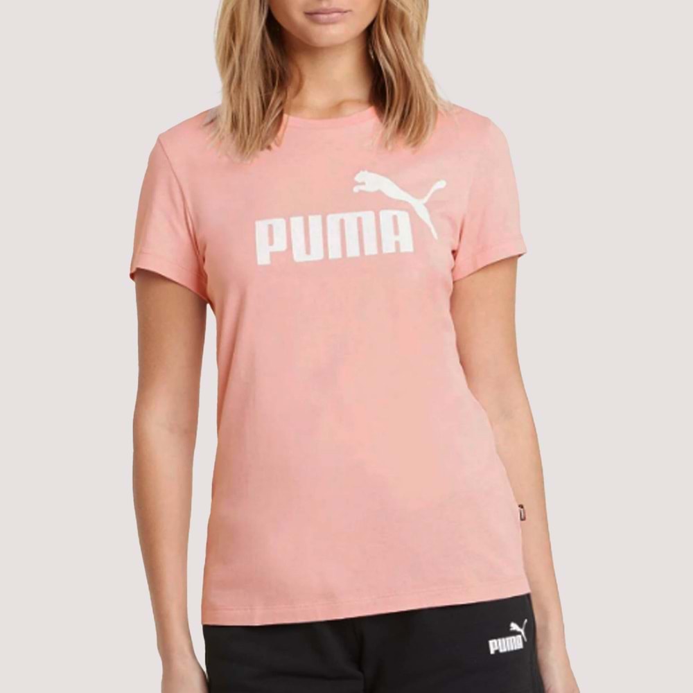 Ess Logo Tee 24K Kadın Tshirt - Pembe - S