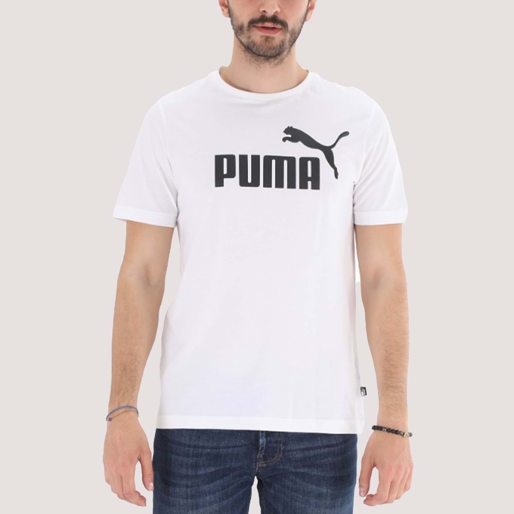 Ess Logo Tee Erkek 24K Beyaz Tshirt - Beyaz - XL