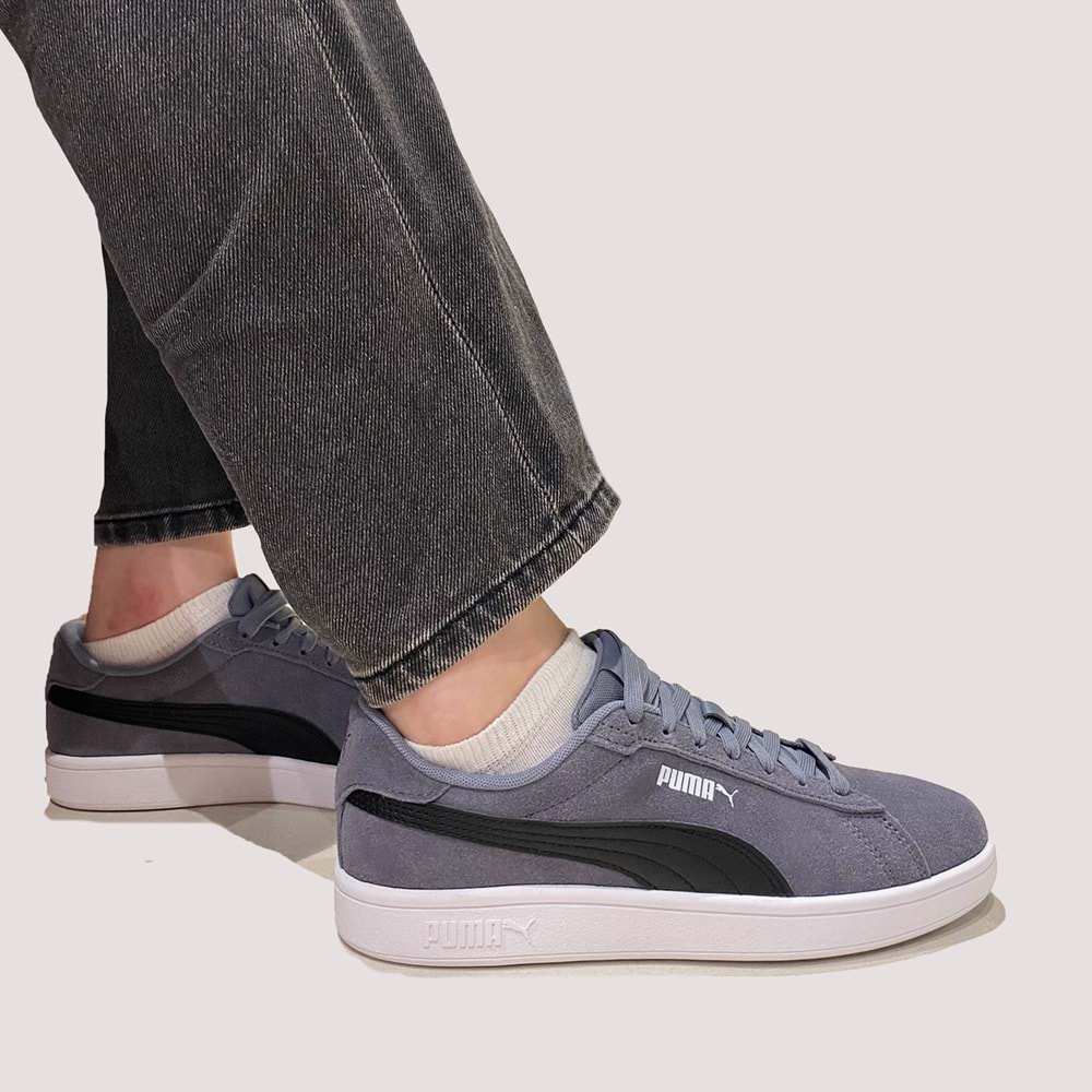 Smash 3.0 Unisex Spor Ayakkabı Gri 390984 - Gri - 37