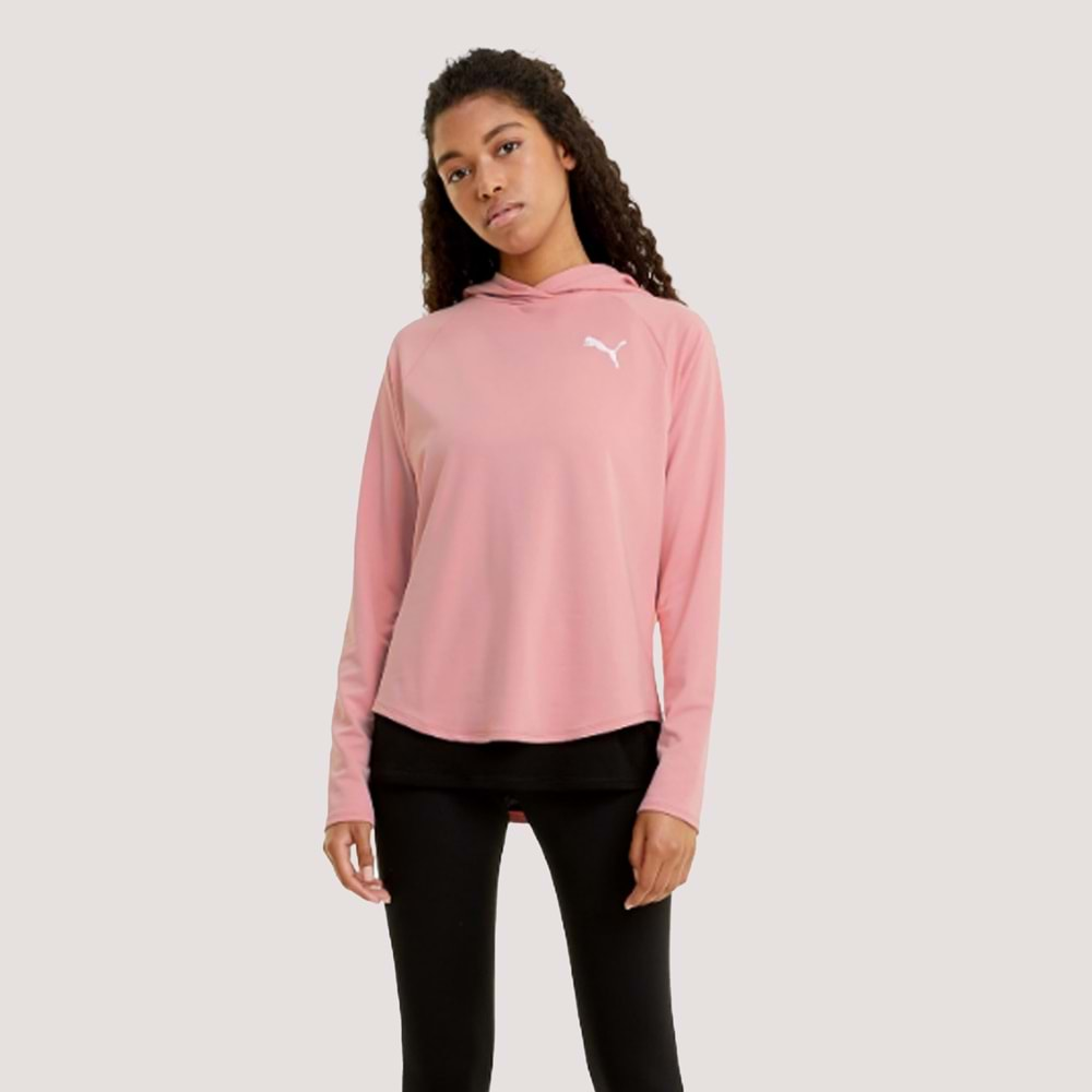 Active Kadın Spor 586858 Sweatshirt - Pembe - M