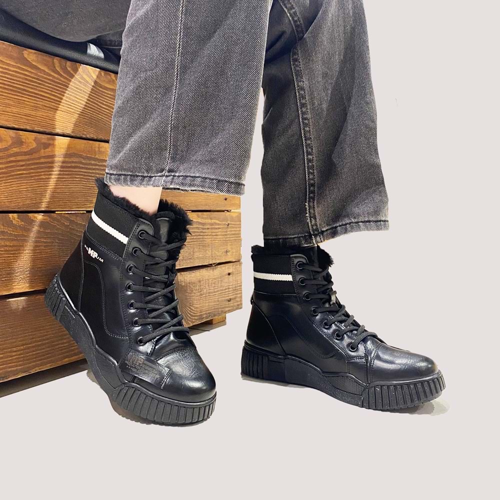 242-1877 Kadın Casual Bot - Siyah - 40