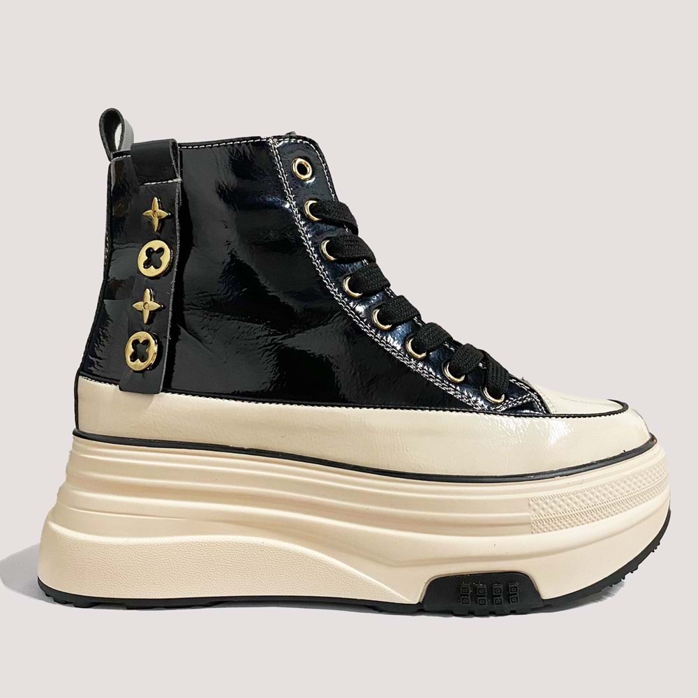 24K336 Kadın Casual Bot - Siyah - 41