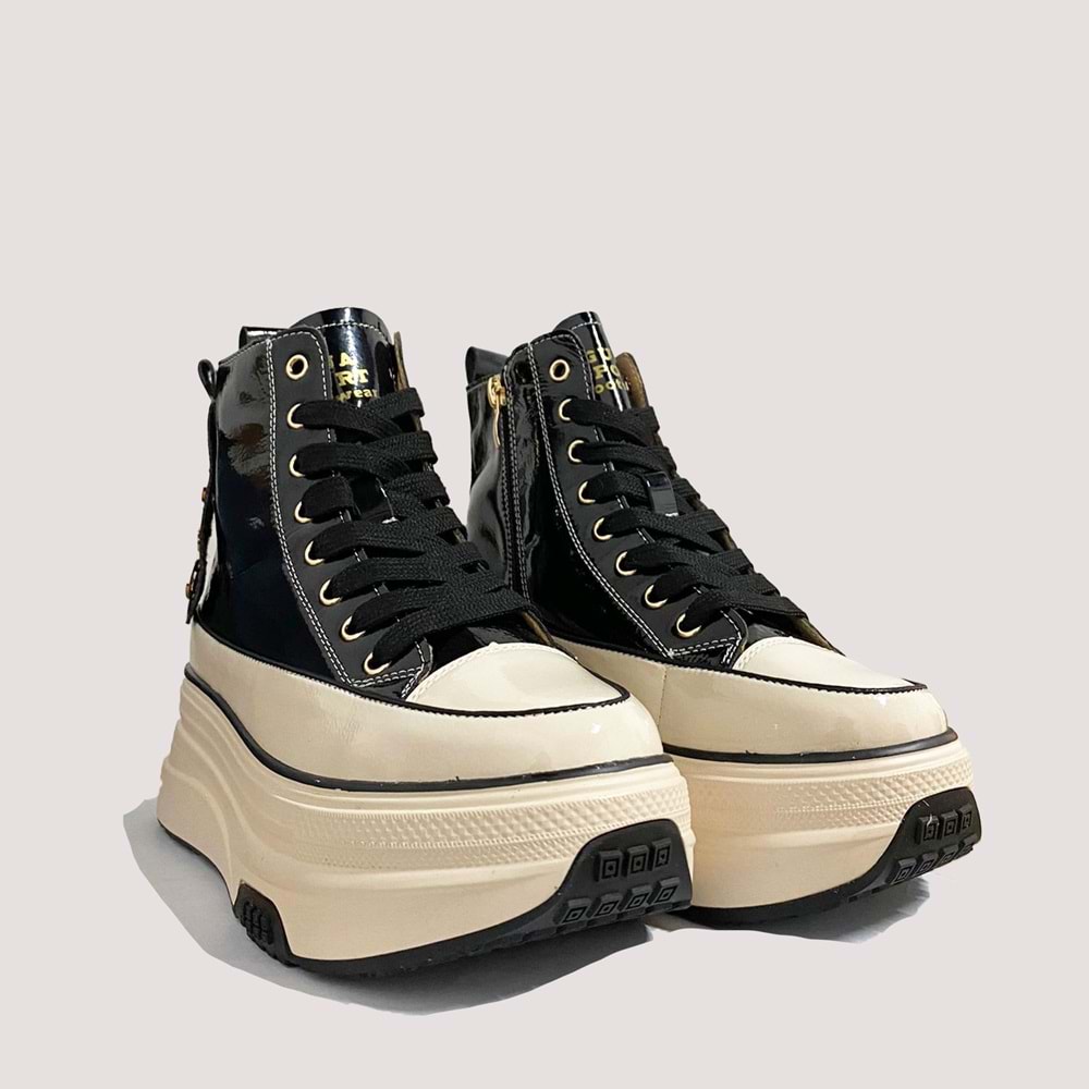 24K336 Kadın Casual Bot - Siyah - 41