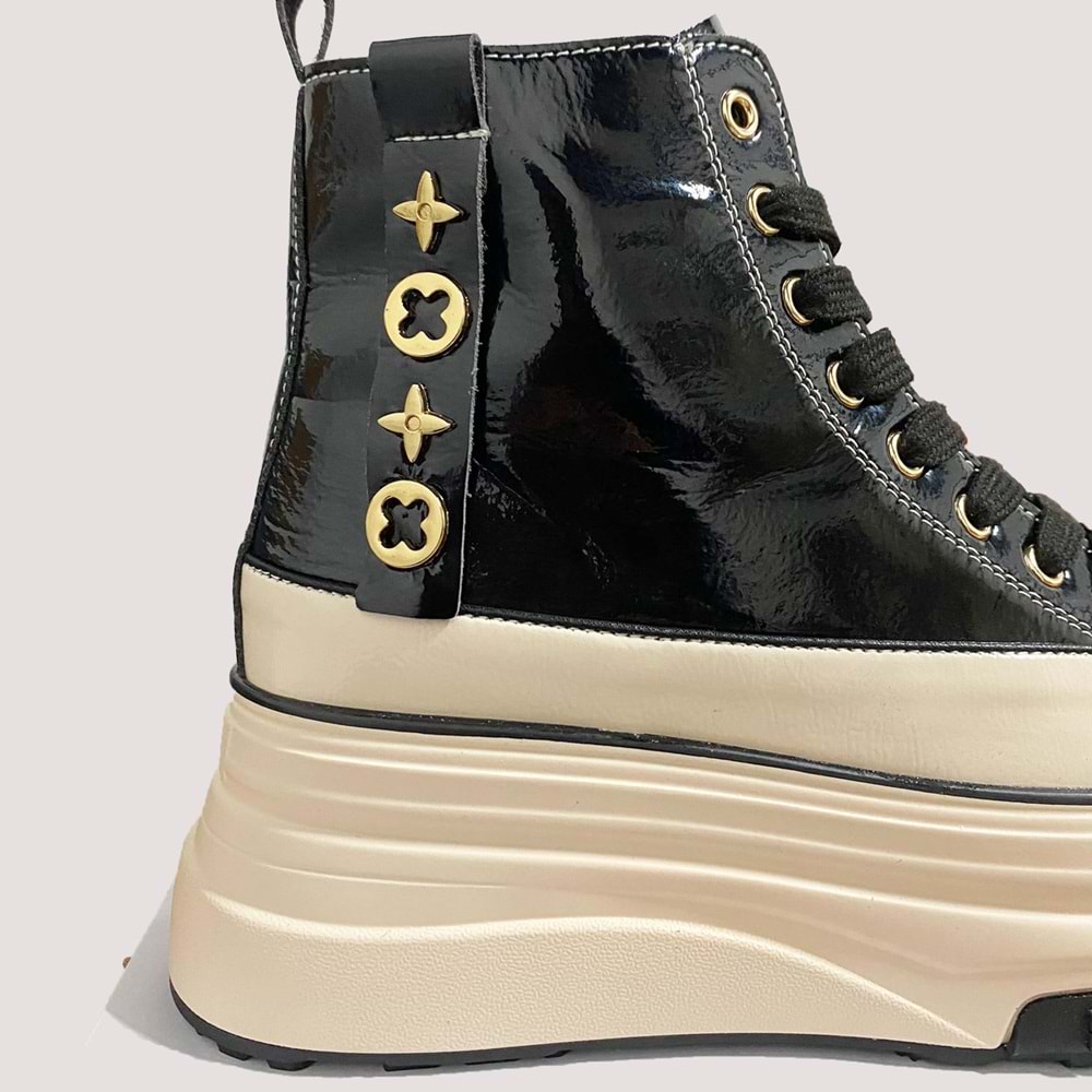 24K336 Kadın Casual Bot - Siyah - 41