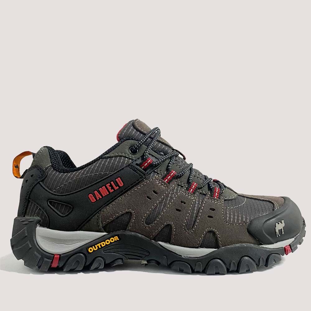 Fight 24KM Erkek Waterproof Outdoor Ayakkabı - Koyu Gri - 41