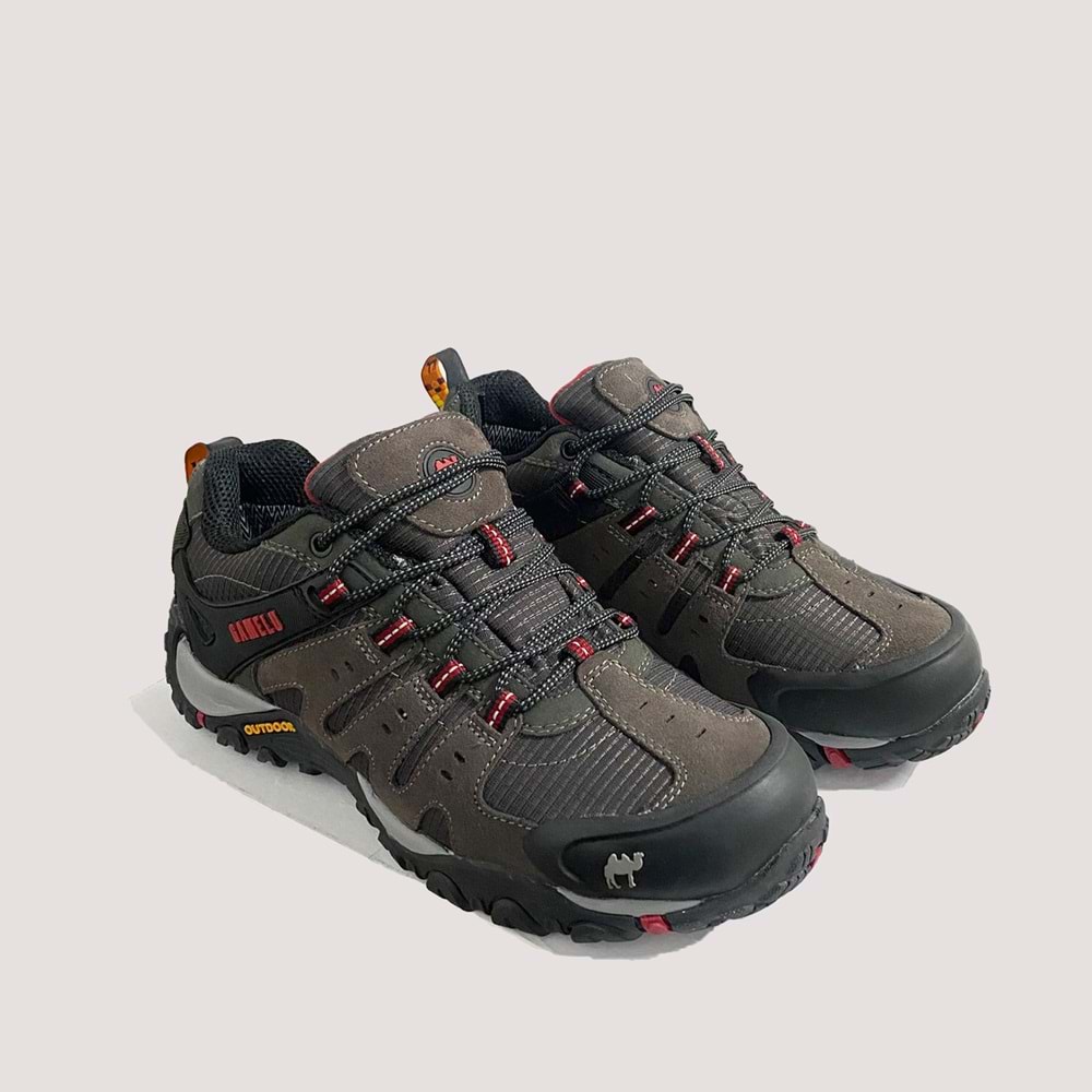 Fight 24KM Erkek Waterproof Outdoor Ayakkabı - Koyu Gri - 41