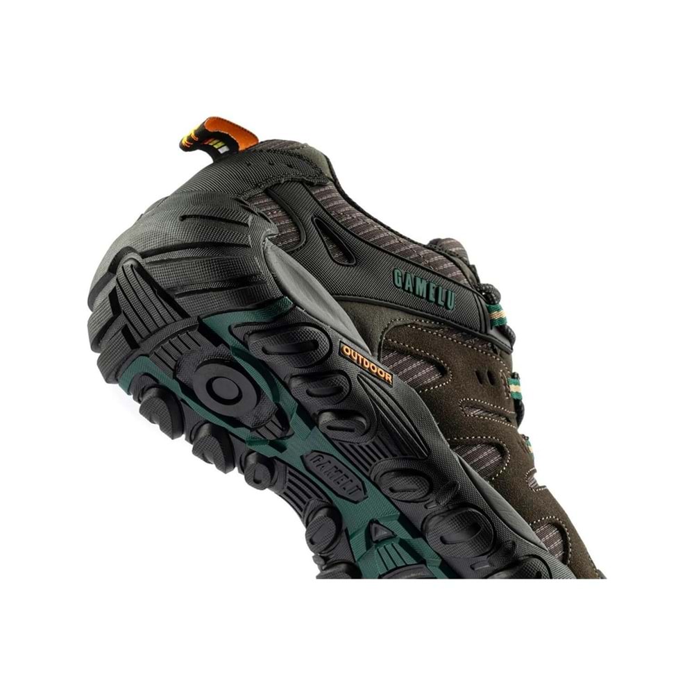 Fight 24KM Erkek Waterproof Outdoor Ayakkabı - Haki-Siyah - 43